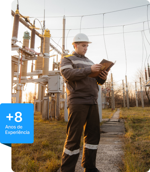 Mais de 8 anos de experiência